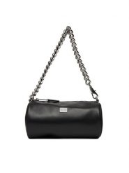 Tommy Jeans Torebka Tjw Chain Shoulder Bag AW0AW17893 Czarny. Czarne torebki klasyczne Tommy Jeans, bez wzorów, z jeansu, bez dodatków. Za 469.99 zł.