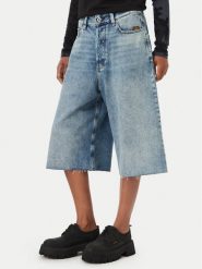 G-Star Raw Bermudy Patti D29024-D536 Niebieski Regular Fit. Niebieskie szorty G-Star Raw, bez wzorów, z bawełny, retro. Za 343.99 zł.