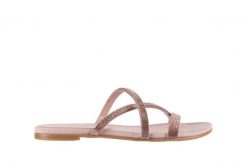 Japonki Bayla-112 0396-304 Powder, Róż, Skóra naturalna - 37. Brązowe klapki Bayla, bez wzorów, ze skóry, bez obcasa. W wyprzedaży za 69.00 zł.