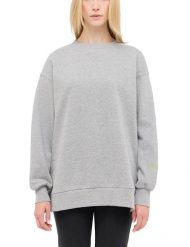 Damska bluza nierozpinana Mustang Style Kimberly Mid Grey Mélange 1015949 4140. Szare bluzy Mustang, l, bez wzorów, bez kaptura. Za 149.99 zł.