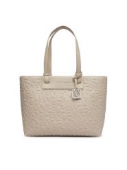 Armani Exchange Torebka XW001481 AF15774 U6208 Beżowy. Brązowe torebki klasyczne Armani Exchange, bez wzorów, ze skóry, bez dodatków. Za 564.99 zł.