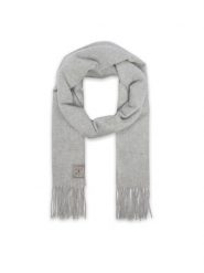 Calvin Klein Szalik LV04F8121G Szary jasny. Szare rękawiczki Calvin Klein, bez wzorów, z kaszmiru. Za 569.99 zł.