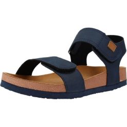 Sandały GIOSEPPO TREDEGAR Niebieski. Niebieskie sandały Gioseppo, bez wzorów, z syntetyku, bez obcasa, bez zapięcia. Za 127.99 zł.