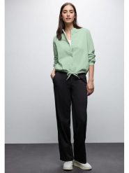 Cecil Bluzka w kolorze jasnozielonym rozmiar: 36. Zielone bluzki Cecil, bez wzorów, bez kołnierzyka, bez ramiączek. Za 123.25 zł.