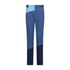 Spodnie trekkingowe damskie CMP. Niebieskie spodnie sportowe CMP, na jesień, m, bez wzorów. Za 249.99 zł.