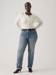 Levi's Dżinsy "501" - Regular fit - w kolorze niebieskim rozmiar: W29/L32. Niebieskie jeansy Levi's®, l, z aplikacjami, z podwyższonym stanem. Za 264.95 zł.