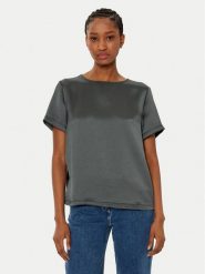 Weekend Max Mara T-Shirt Amburgo 2515941051 Czarny Regular Fit. Czarne t-shirty Weekend Max Mara, m, bez wzorów, z syntetyku, bez kołnierzyka, bez ramiączek. Za 319.99 zł.