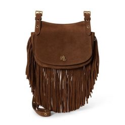 Torebka LAUREN RALPH LAUREN. Brązowe listonoszki Lauren Ralph Lauren, bez wzorów, bez dodatków. Za 1,799.00 zł.