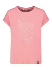 Sublevel Koszulka w kolorze jasnoróżowym rozmiar: L. Różowe bluzki Sublevel, l, bez wzorów, z bawełny, bez kołnierzyka, bez ramiączek. Za 43.99 zł.