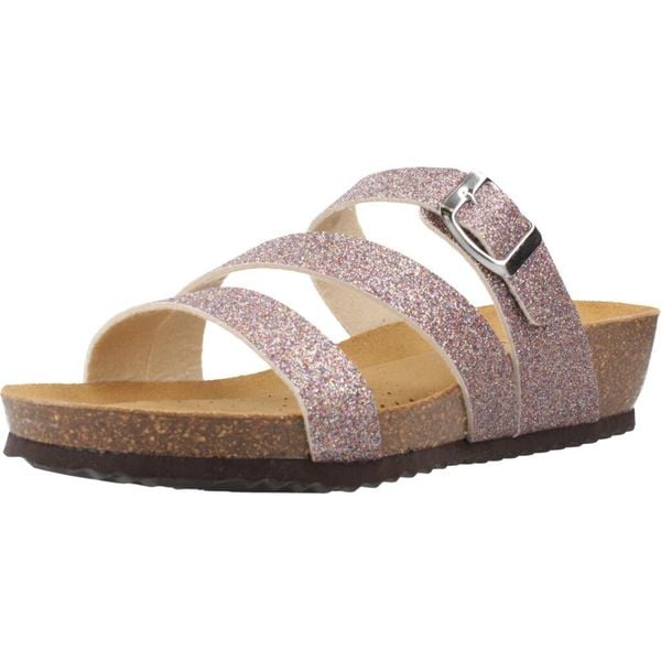 Sandały GEOX D551AA Rose. Czerwone sandały Geox, bez wzorów, z syntetyku, bez obcasa, bez zapięcia. Za 205.99 zł.