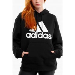 Adidas bluza damska z kapturem dresowa roz.S. Czarne bluzy Adidas, l, bez wzorów, z bawełny, z kapturem. Za 223.00 zł.