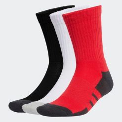 Skarpetki sportowe ADIDAS wysokie 3 pary. Białe skarpety Adidas, bez wzorów. Za 54.99 zł.