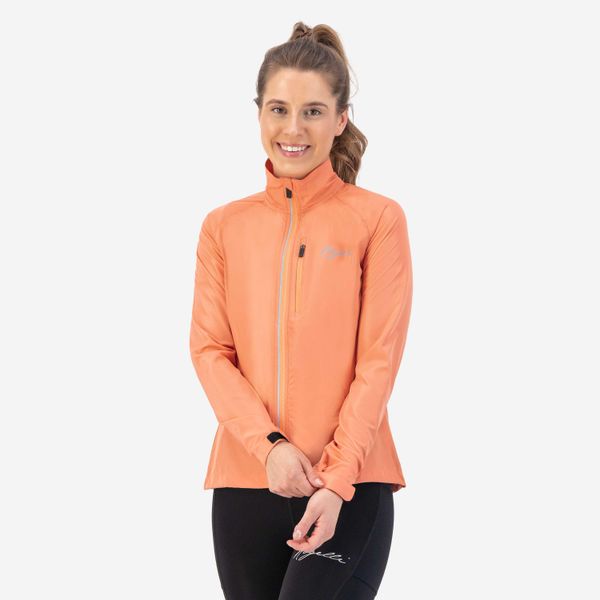 Kurtka wiatrówka do biegania damska Rogelli Core. Brązowe kurtki sportowe Rogelli, l, bez wzorów, bez kaptura, do biegania. Za 227.00 zł.