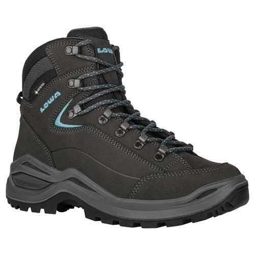Buty trekkingowe damskie Lowa Renegade Evo Mid Gtx. Niebieskie trekkingi Lowa, z materiału, za kostkę. Za 1,146.00 zł.
