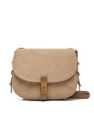 PINKO Torebka Saddle Classic PE 25 PLTT 103830 A29N Beżowy. Brązowe listonoszki Pinko, bez wzorów, ze skóry, bez dodatków. Za 1,469.00 zł.