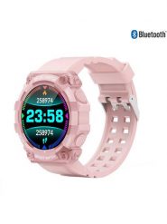 SmartCase Smartwatch w kolorze jasnoróżowym rozmiar: onesize. Różowe, cyfrowe zegarki SmartCase, ze stali. Za 140.86 zł.