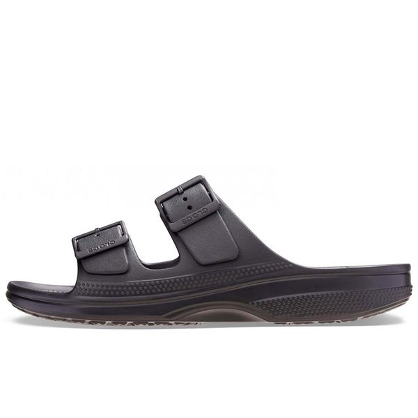 Sandały Crocs Saturday Sandal W Damskie. Czarne sandały Crocs, bez wzorów, bez obcasa, bez zapięcia. Za 199.99 zł.