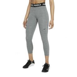 Legginsy Treningowe Damskie Pro 365 Tight Crop. Szare legginsy Nike, l, bez wzorów. W wyprzedaży za 139.10 zł.