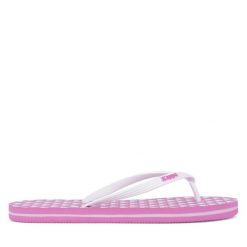 Japonki Kappa. Białe klapki Kappa, bez wzorów, bez obcasa. Za 49.99 zł.