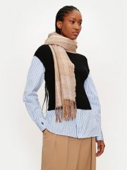 LAUREN RALPH LAUREN Szalik 454960045001 Beżowy. Brązowe rękawiczki Lauren Ralph Lauren, bez wzorów, z materiału. Za 319.99 zł.