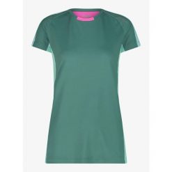 Koszulka szybkoschnąca damska CMP Maila T-Shirt Trail. Zielone koszulki sportowe CMP, bez wzorów, bez ramiączek. Za 125.99 zł.