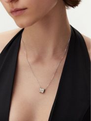 Guess Naszyjnik JUBN05 170JW Srebrny. Szare naszyjniki Guess, metalowe. Za 199.99 zł.