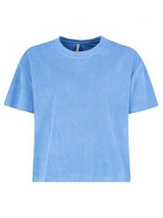 Stitch & Soul Koszulka w kolorze błękitnym rozmiar: XS. Niebieskie bluzki Stitch & Soul, xs, bez wzorów, bez kołnierzyka, bez ramiączek. Za 34.52 zł.