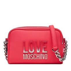 Torebka LOVE MOSCHINO. Czerwone listonoszki Love Moschino, bez wzorów, bez dodatków. Za 669.99 zł.