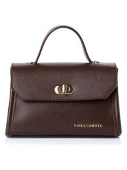 Vince Camuto Torebka "Gela" w kolorze brązowym - 20 x 12,5 x 8 cm rozmiar: onesize. Brązowe torebki klasyczne Vince Camuto, bez wzorów, z materiału, przez ramię, bez dodatków. Za 86.99 zł.