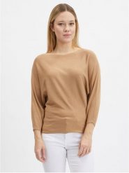 Orsay Sweter w kolorze beżowym rozmiar: M. Brązowe swetry Orsay, m, bez wzorów, bez ramiączek. Za 43.99 zł.