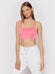 Adidas Biustonosz top adicolor Classics H37793 Różowy. Czerwone bielizna sportowa Adidas, bez wzorów, z syntetyku, bez kołnierzyka, bez ramiączek. Za 29.99 zł.