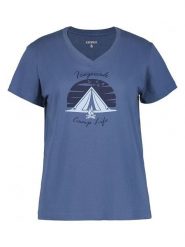 Icepeak Koszulka "Middlefield" w kolorze granatowym rozmiar: S. Niebieskie bluzki Icepeak, s, bez wzorów, z bawełny, bez kołnierzyka, bez ramiączek. Za 48.95 zł.