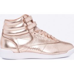 Reebok Classic - Buty. Żółte obuwie sportowe Reebok Classic, z gumy, bez zapięcia, Reebok Classic. W wyprzedaży za 139.90 zł.