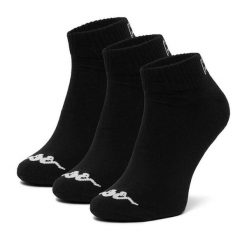 Skarpety długie Kappa. Czarne skarpety Kappa, bez wzorów. Za 34.99 zł.