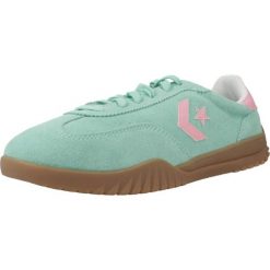 Kapcie CONVERSE RUN STAR TRAINER OX Zielony. Zielone obuwie domowe Converse, bez wzorów, z tkaniny, bez zapięcia. Za 387.99 zł.