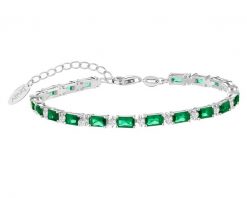 Bransoletka srebrna z cyrkoniami. Szare bransoletki Apart, z cyrkonią, srebrne. Za 359.00 zł.