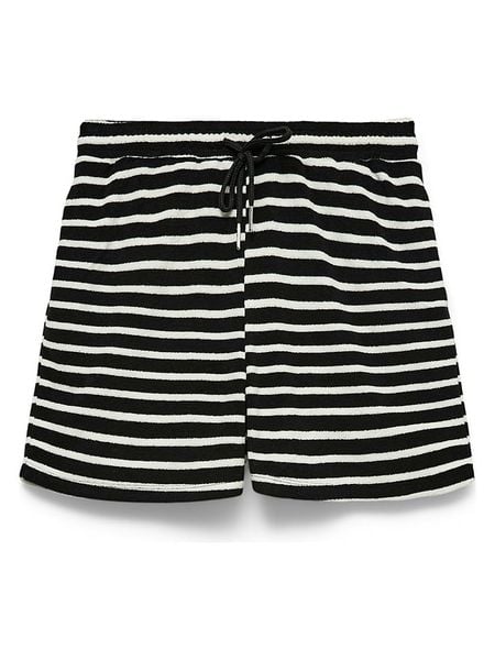 Vero Moda Szorty w kolorze czarno-białym rozmiar: M. Czarne szorty Vero Moda, bez wzorów, z podwyższonym stanem. Za 109.95 zł.