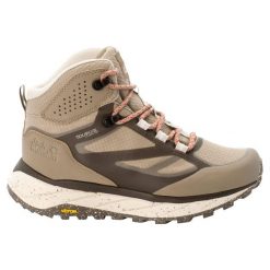 Buty trekkingowe damskie Jack Wolfskin Terraventure Texapore. Brązowe trekkingi Jack Wolfskin, trekkingowe. Za 499.99 zł.
