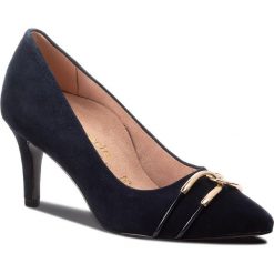 Szpilki TAMARIS - 1-22442-21 Navy 805. Niebieskie szpilki Tamaris, z aplikacjami, z materiału, eleganckie, bez obcasa, na obcasie, bez zapięcia. W wyprzedaży za 209.00 zł.