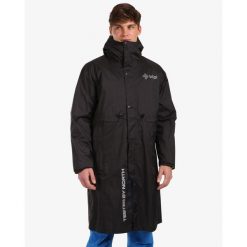 Narciarska kurtka przeciwdeszczowa Kilpi TEAM RAINCOAT-U. Czarne kurtki narciarskie Kilpi, xs, bez wzorów, bez kaptura, narciarskie. Za 938.45 zł.