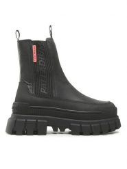 Palladium Sztyblety Revolt Chelsea Rangr 98356-001-M Czarny. Czarne botki Palladium, bez wzorów, ze skóry, bez obcasa, na płaskiej podeszwie, bez zapięcia. Za 739.99 zł.