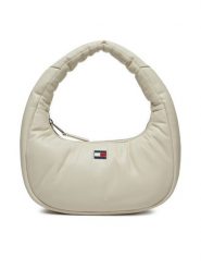 Tommy Jeans Torebka Tjw Pillow Shoulder Bag AW0AW16977 Beżowy. Brązowe torebki klasyczne Tommy Jeans, bez wzorów, z jeansu, bez dodatków. Za 229.99 zł.