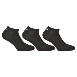 Fila Unisex Skarpetki 3 Pary Czarne 43-46 z Bawełny. Czarne skarpety Fila, bez wzorów, z bawełny. Za 79.99 zł.