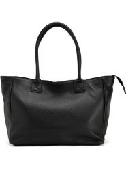 Mia Tomazzi Skórzana torebka "Zuara" w kolorze czarnym - 35 x 27 x 16 cm rozmiar: onesize. Czarne torby na ramię Mia Tomazzi, bez wzorów, z materiału, na ramię, bez dodatków. Za 253.54 zł.