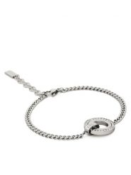 BOSS Bransoletka 1580509 Srebrny. Szare bransoletki Boss, metalowe. Za 239.99 zł.