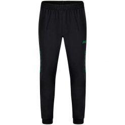 Damskie spodnie dresowe Jako polyester Challenge. Czarne spodnie sportowe JAKO, bez wzorów, z dresówki, do piłki nożnej. Za 148.50 zł.