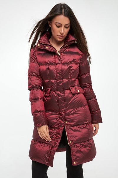 Płaszcz damski pikowany Usoa PINKO. Płaszcze Pinko, bez wzorów, bez kaptura. Za 2,369.00 zł.