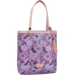 Torebka NOBO - NBAG-G2910-C004 Fioletowy. Fioletowe shopper Nobo, bez wzorów, ze skóry ekologicznej, klasyczne, na ramię, bez dodatków. W wyprzedaży za 129.00 zł.