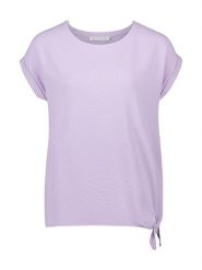 BETTY & CO Koszulka w kolorze fioletowym rozmiar: L. Różowe bluzki Betty & Co, l, bez wzorów, bez kołnierzyka, bez ramiączek. Za 73.95 zł.