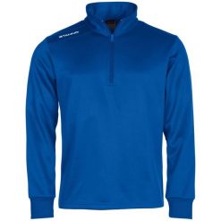 Bluza dresowa z pół zamkiem błyskawicznym Stanno Field. Niebieskie bluzy STANNO, s, bez wzorów, z dresówki, bez kaptura. Za 167.50 zł.